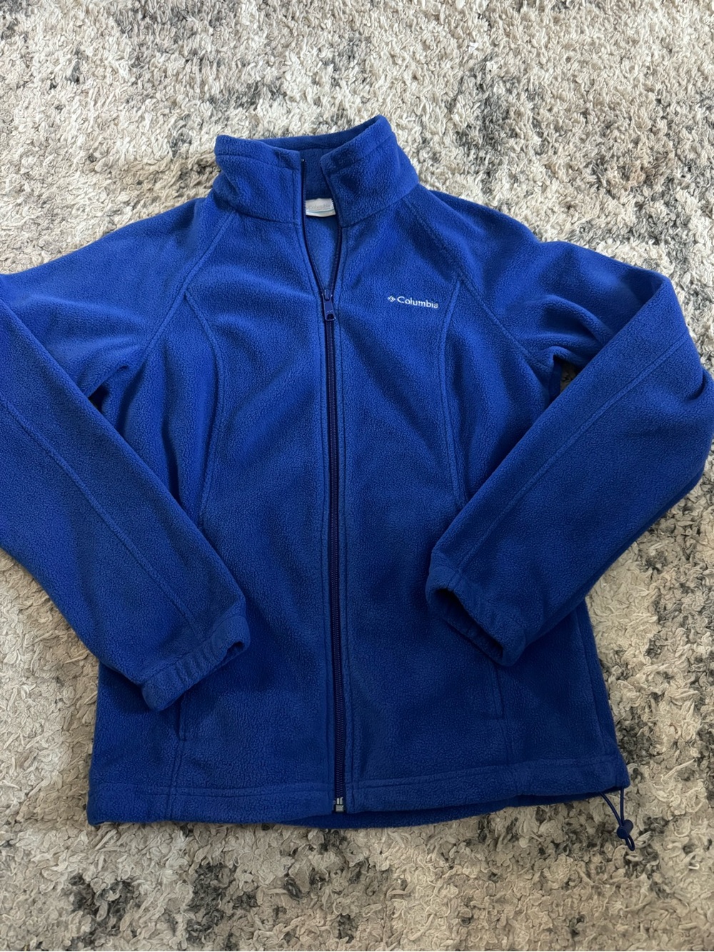 Columbia women’s medium Royal Blue Full-Zip Fleece Jacket